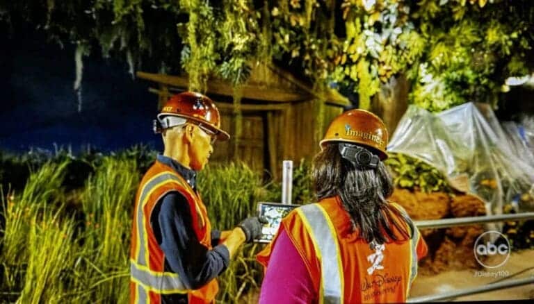 First Look Behind the Curtain: Tiana’s Bayou Adventure Update