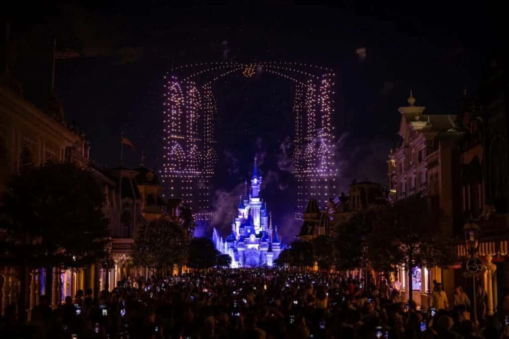 Drone Show at Disney World