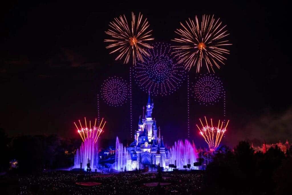 Drone Show at Disney World