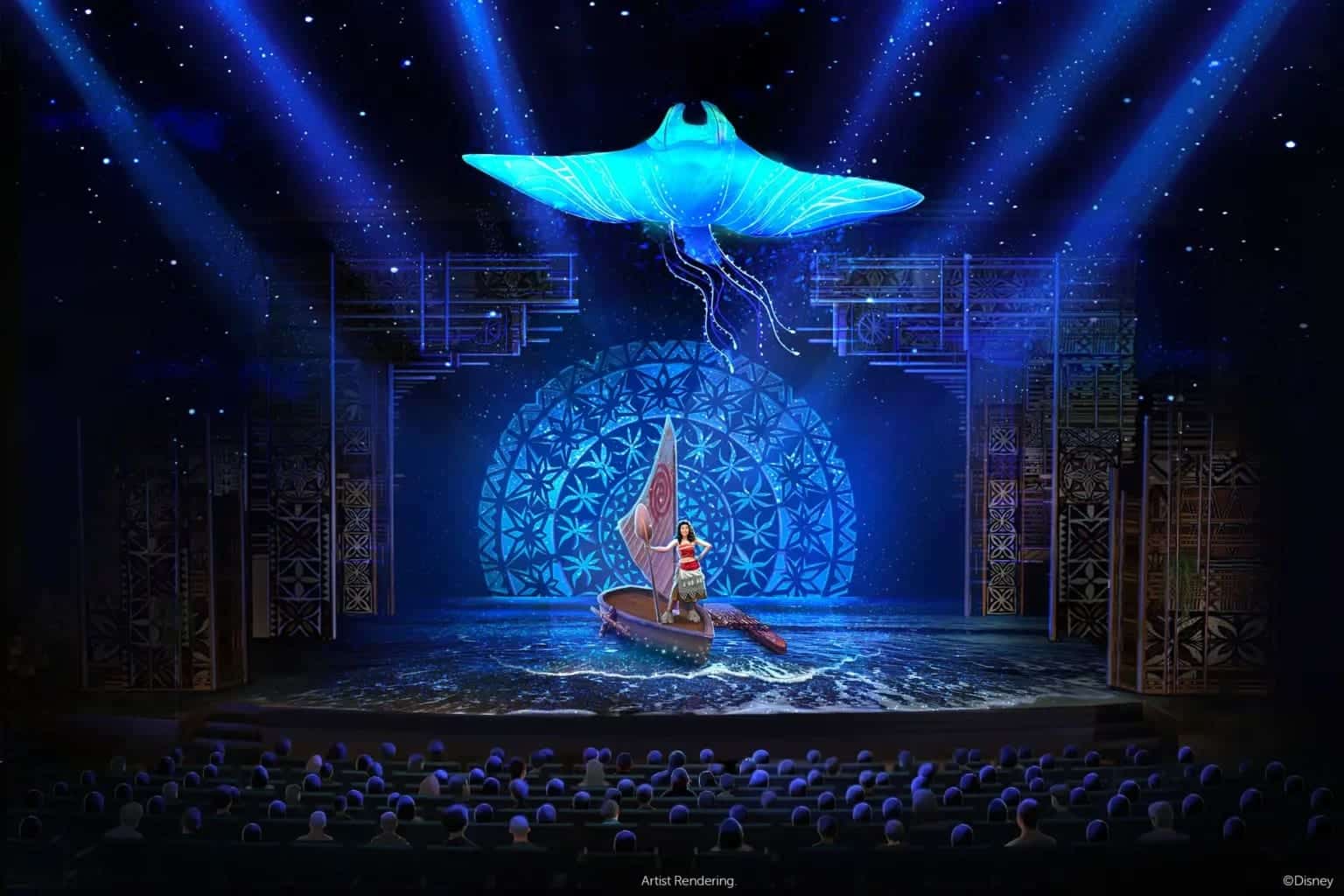 Disney Treasure Moana show