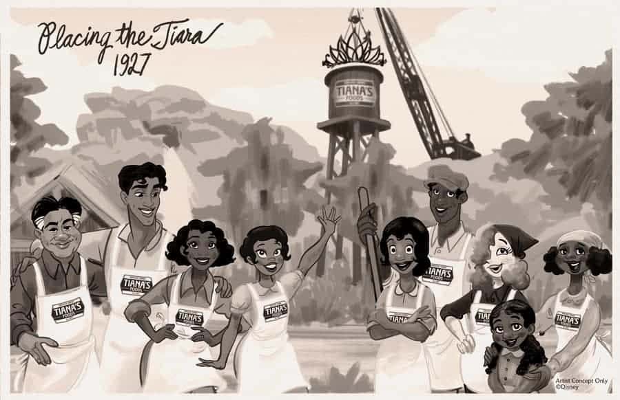 Tiana's Bayou Adventure Queue