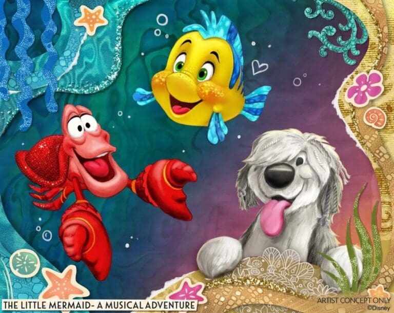 Little Mermaid Show Update: New Concept Art and Performers!