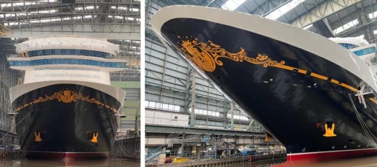 Setting Sail for its New Berth: The Disney Treasure is Set Afloat!