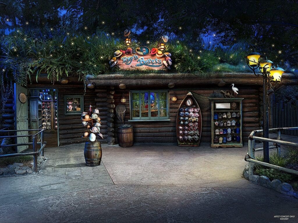 Tiana's Bayou Adventure gift shops