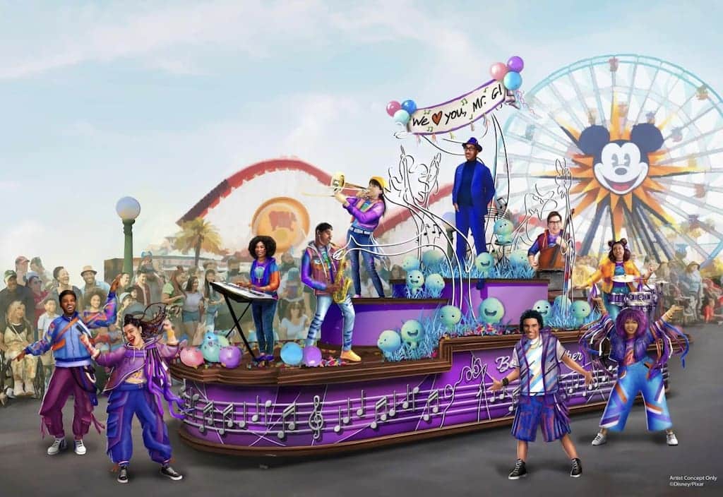 Pixar Parade Concept Art