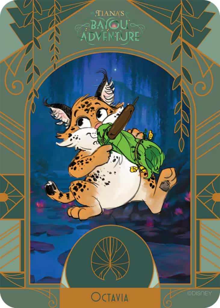 Critters in Tiana's Bayou Adventure