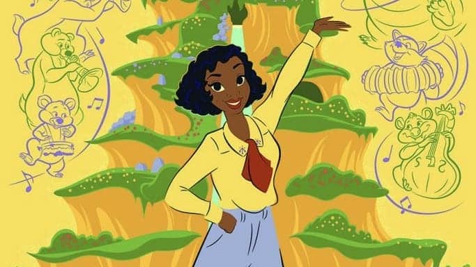 Critters in Tiana's Bayou Adventure