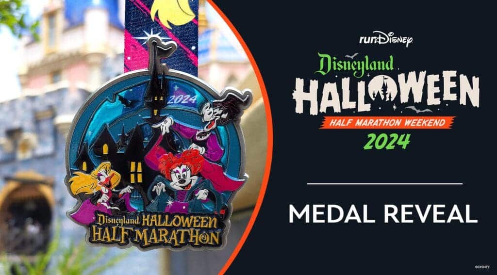 Disneyland Halloween Half Marathon Weekend Medals