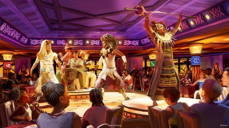 Lion King Dining Experience
