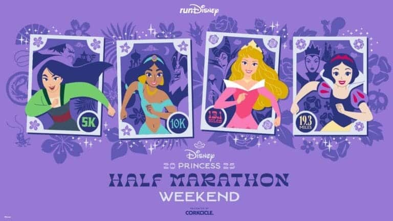 First Look at 2025 Disney Princess Half Marathon Weekend Themes!