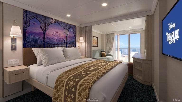 Disney Treasure Staterooms