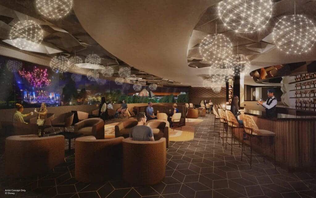 New Spaceship Earth Lounge