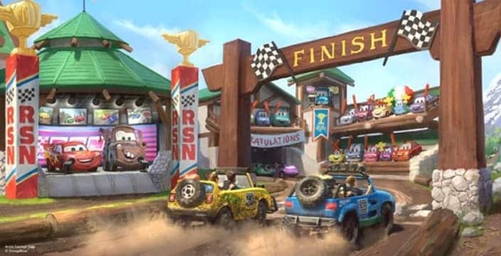 Disney World Cars Ride