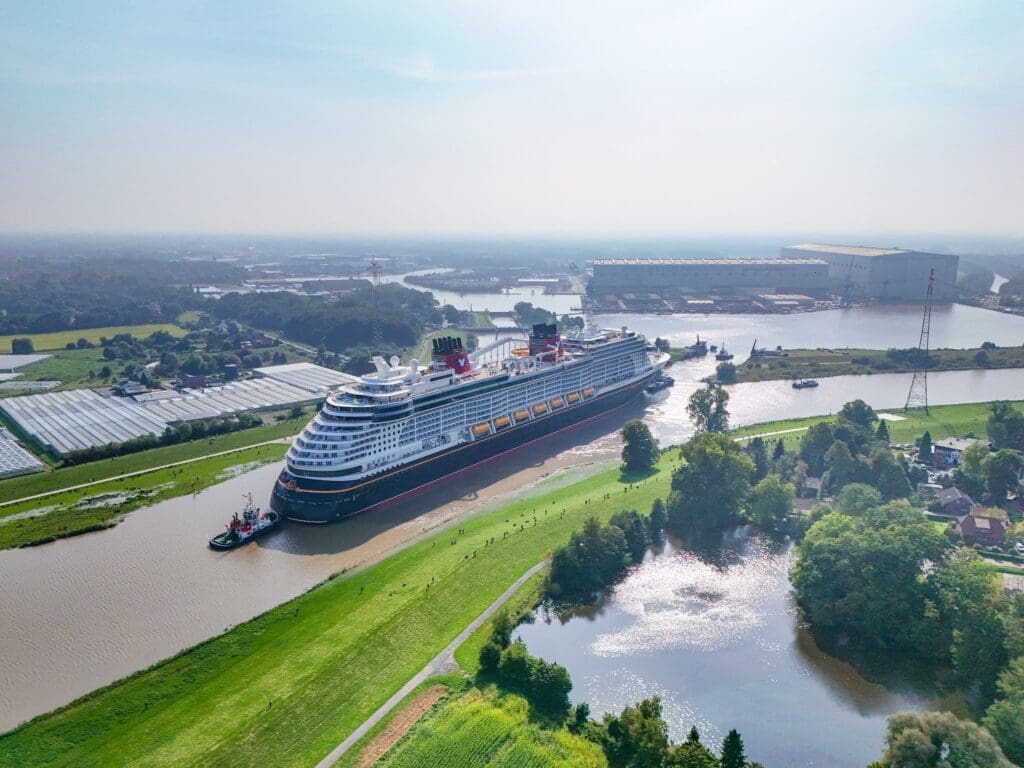 Disney Treasure Open Water Testing