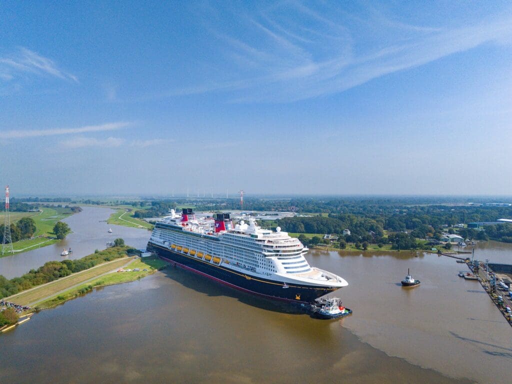 Disney Treasure Open Water Testing