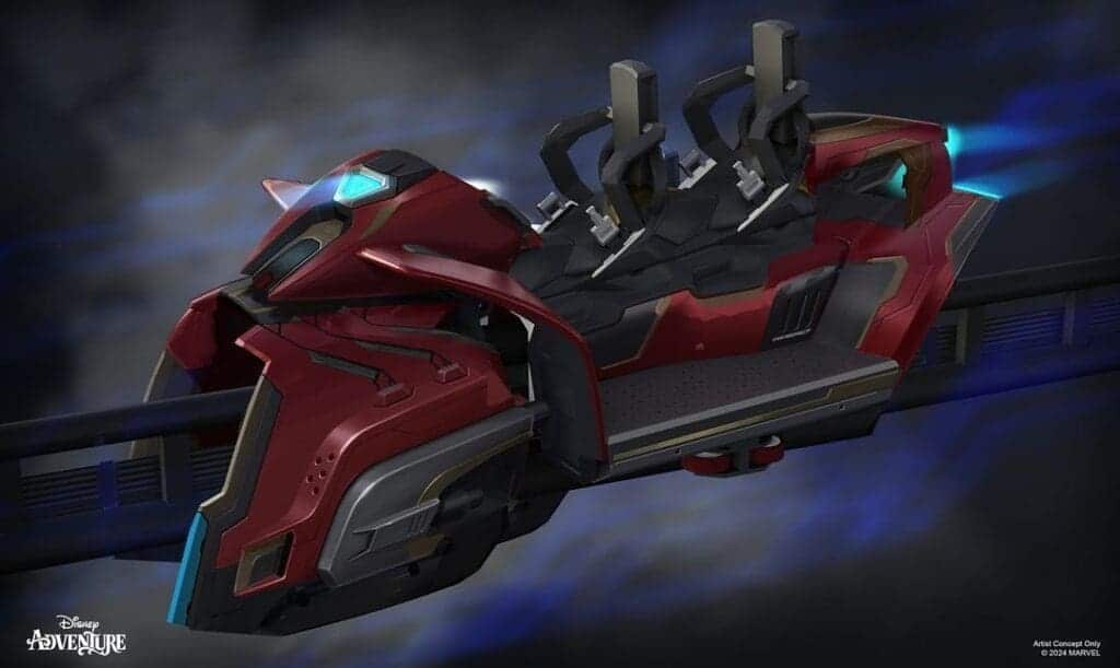 Marvel Landing Ride Vehicles
