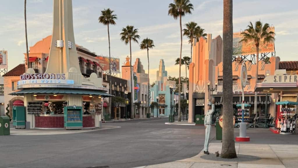 Hollywood Studios Morning Entry