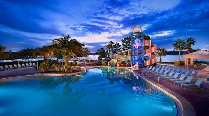 Bay Lake Tower Pool Refurbishment