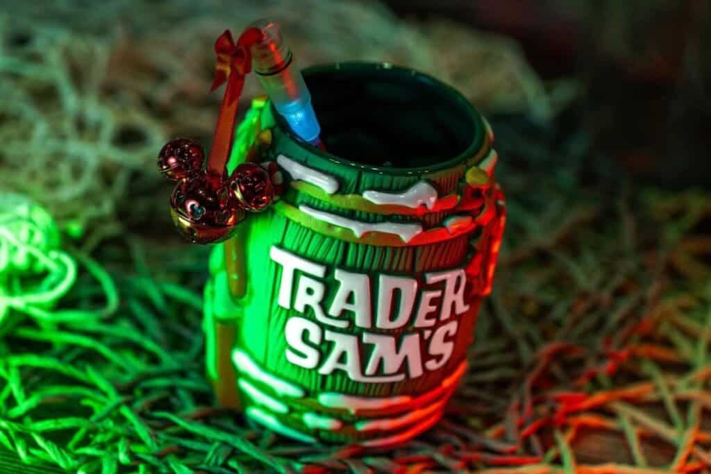 Trader Sam’s Holiday Rum Barrel Mug