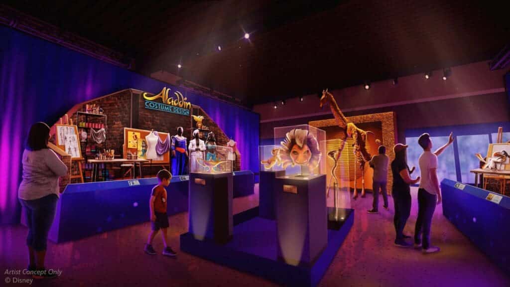 Disney on Broadway Exhibit