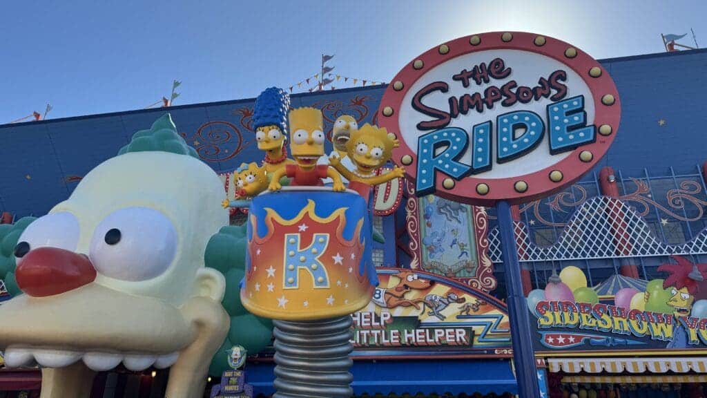 Simpsons Land at Disney