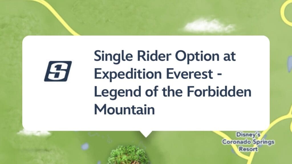 Single Rider Wait Times