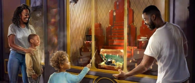 First Look at the New Interactive Wand Experience Locations at Epic Universe