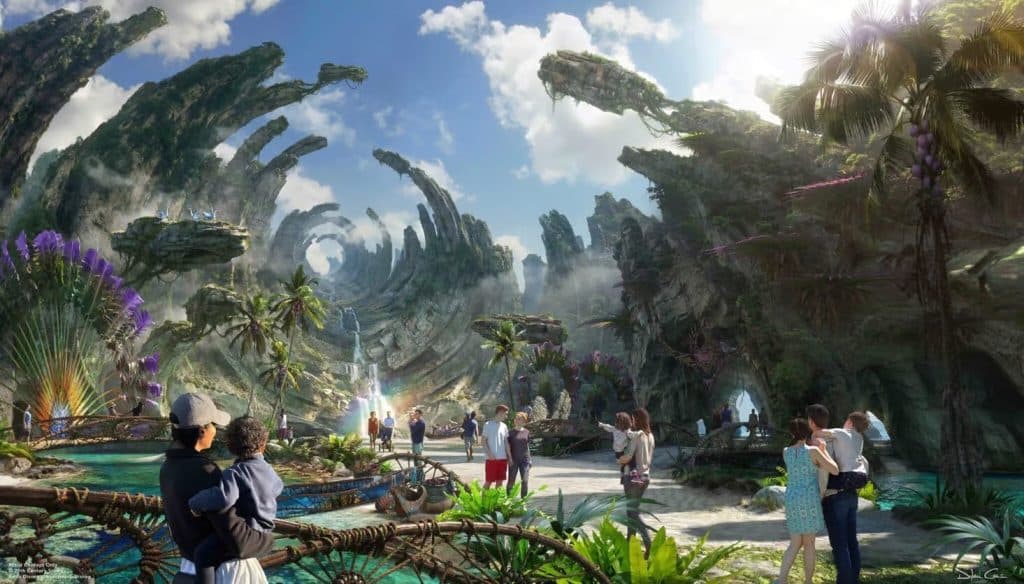 Location of Avatar Land at Disneyland