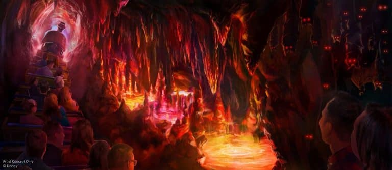 Walt Disney Imagineering Reveals New Big Thunder Mountain Railroad Bat Cave Scene