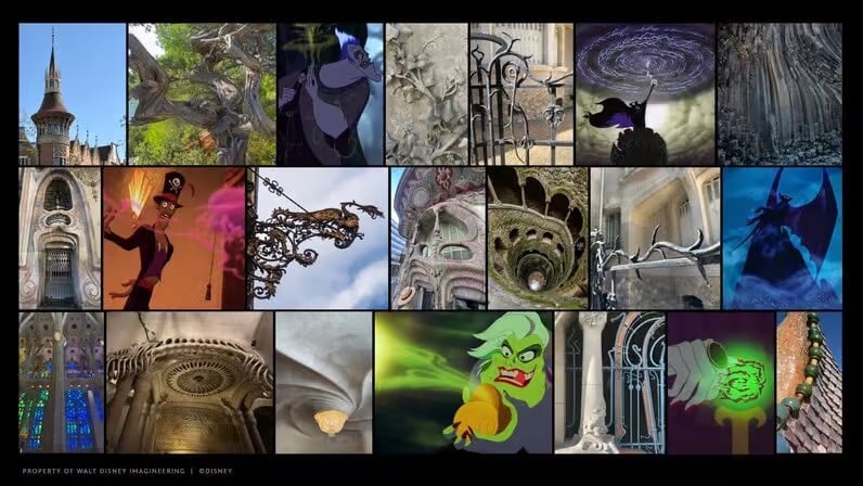 Conjured Architecture at Villains Land