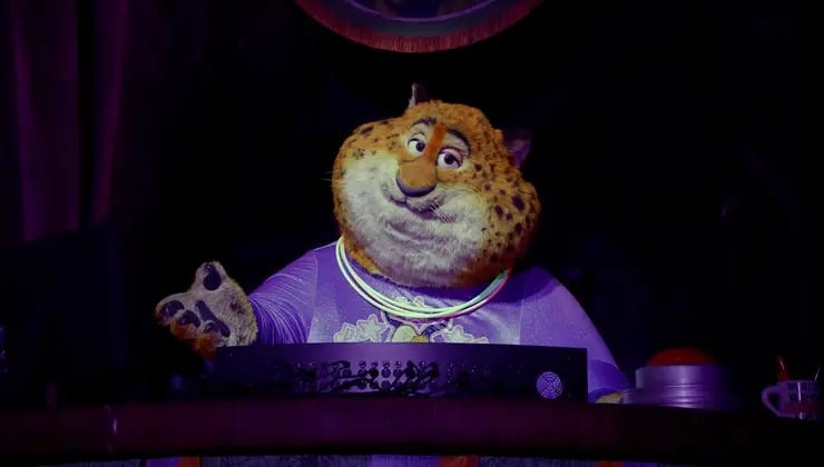 First Look at the Clawhauser Animatronic