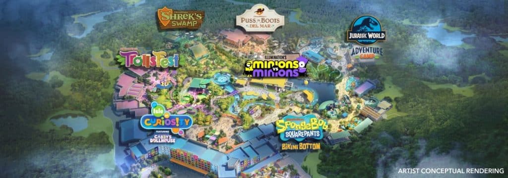 Universal Kids Resort Lands Concept Art