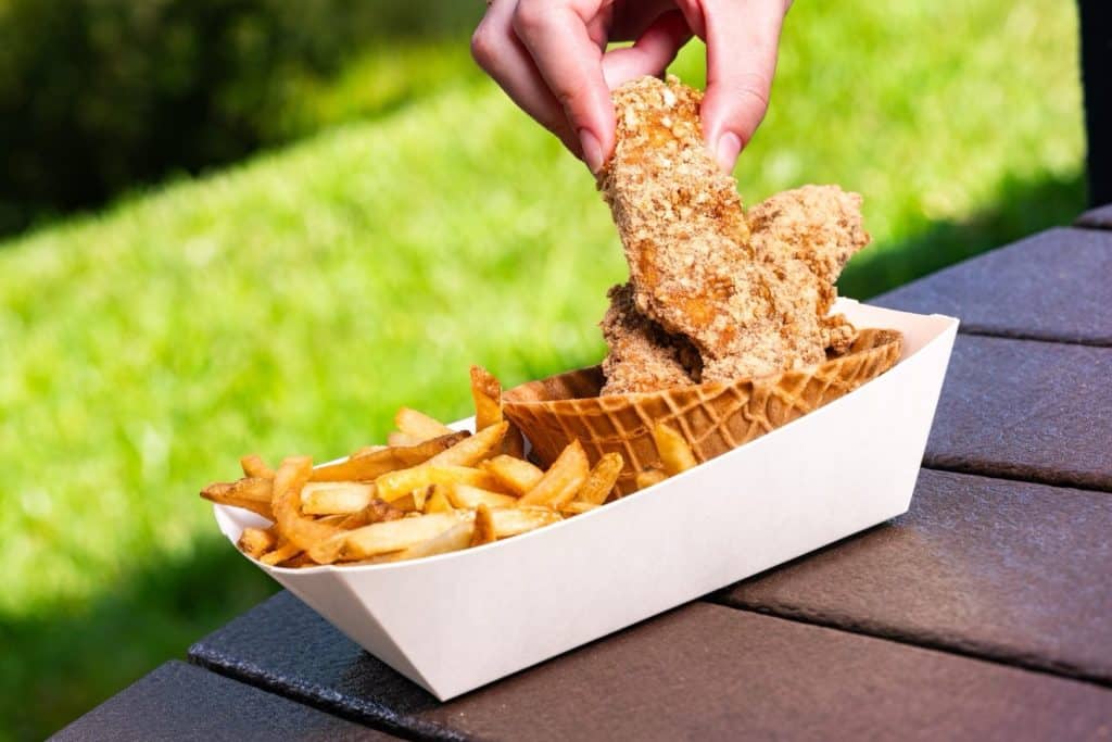 Chicken Strip Flavors at Disney World