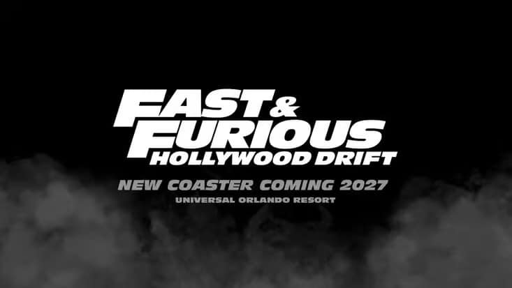 Fast & Furious Hollywood Drift Coming to Universal Orlando
