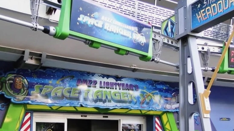 New Buzz Lightyear's Space Ranger Spin Sign