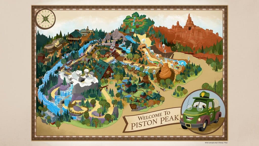 Cars Land Cars Rally Race