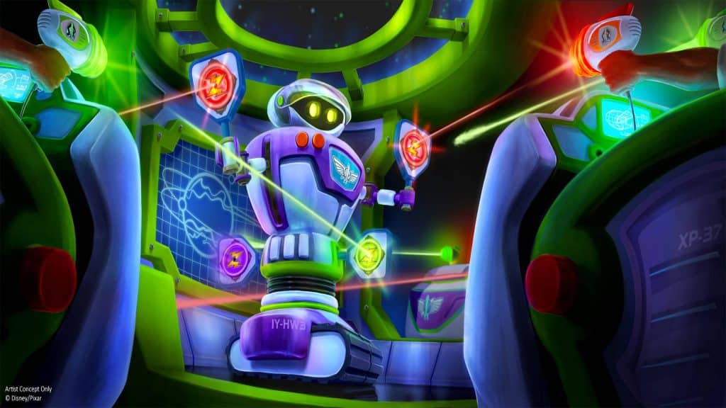 Buzz Lightyear Space Ranger Spin Gets Easter Eggs