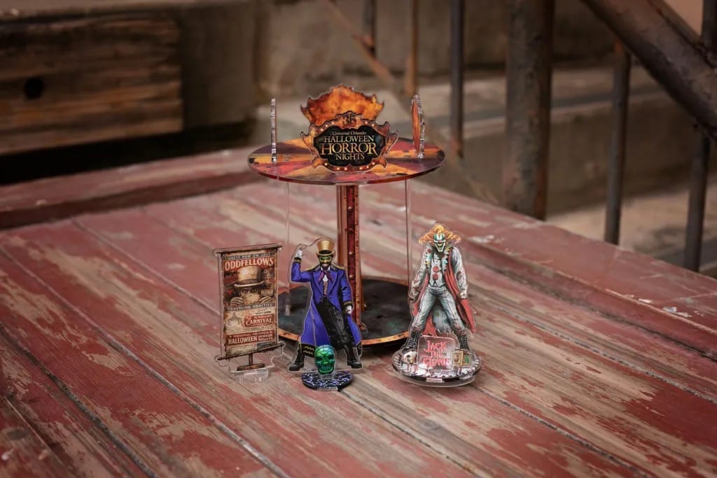 Halloween Horror Nights Collectible Acrylic Carousel Figures