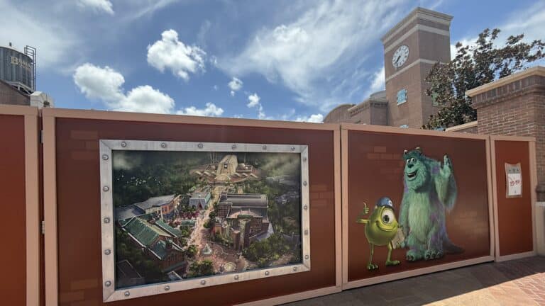 New Scenic Work Permits for Monsters Inc. Land at Hollywood Studios