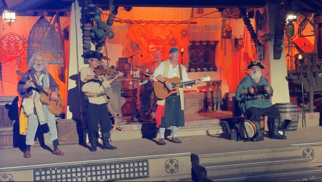 Jack Sparrow Leads Pirate Entertainment