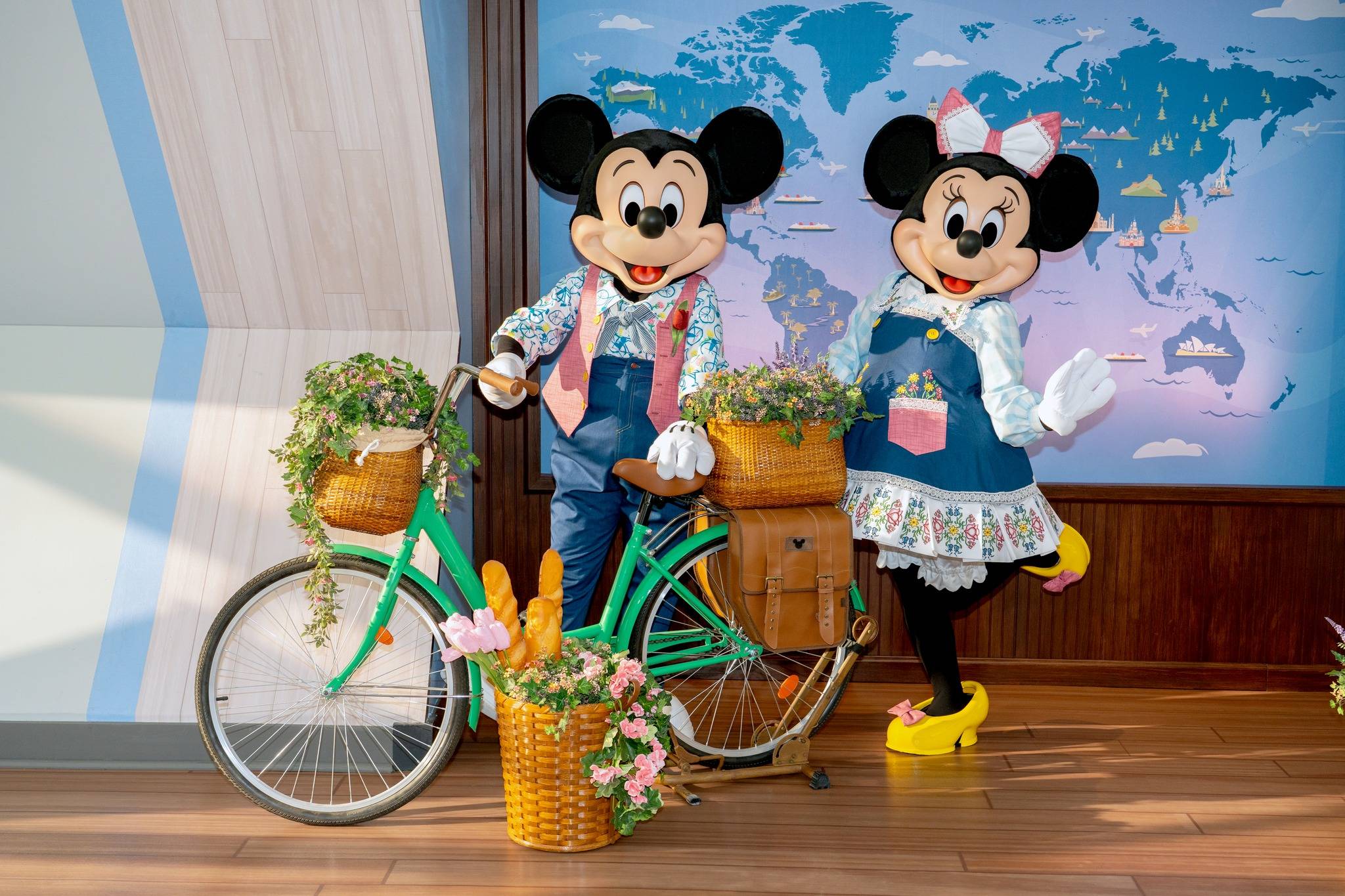 Mickey and Minnie Debut New Cottagecore Outfits
