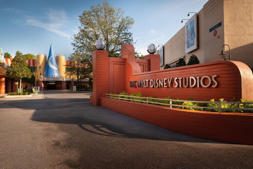 Finished Walt Disney Studios Courtyard