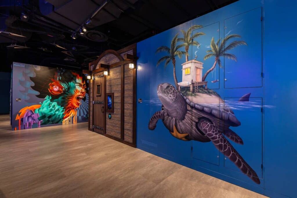 image 3 Level99 Disney Springs Features 40+ Original Art Pieces