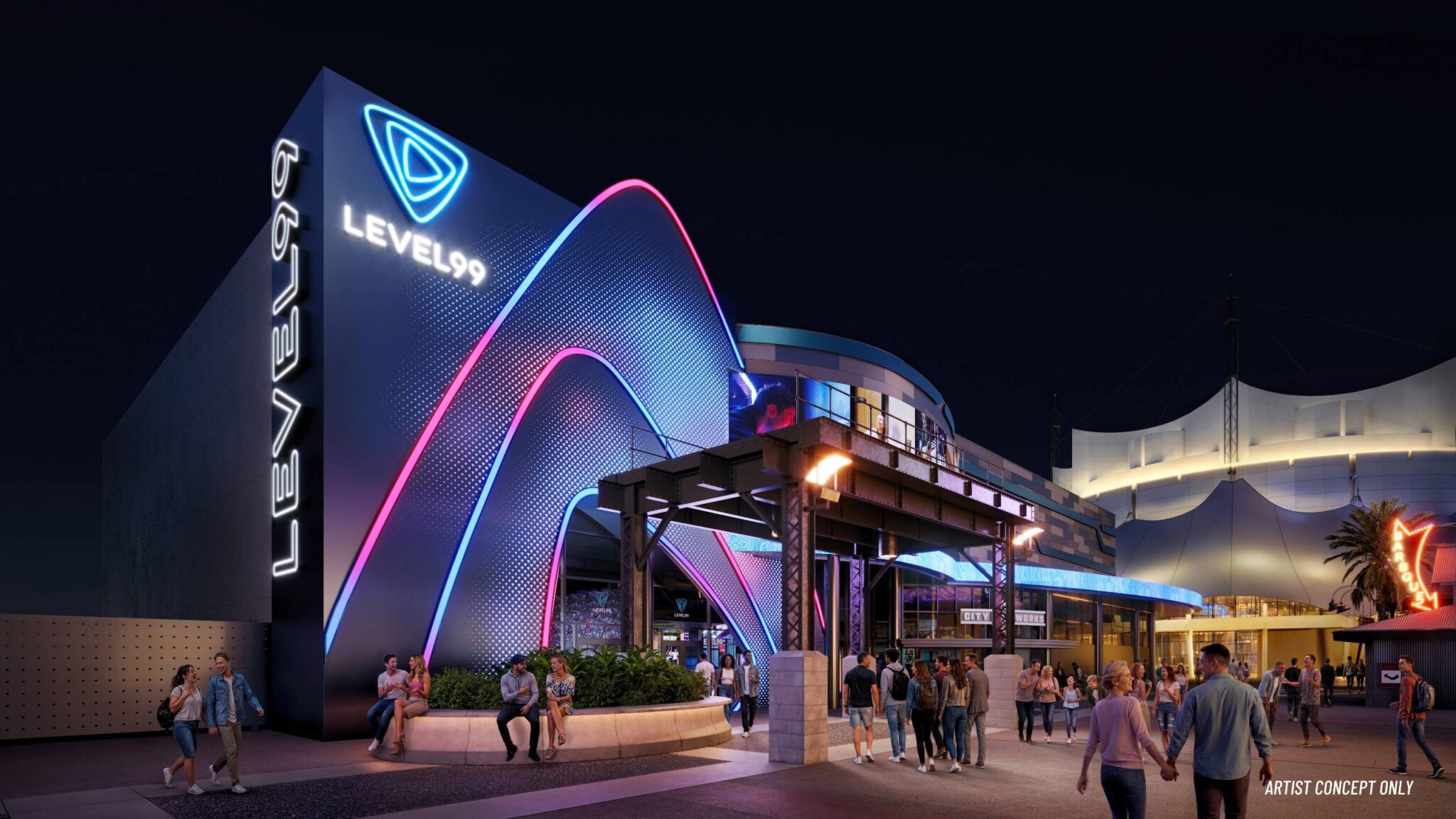 Level99 at Disney Springs Opening Date