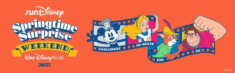 runDisney Springtime Surprise Weekend 2027: New Dates Set