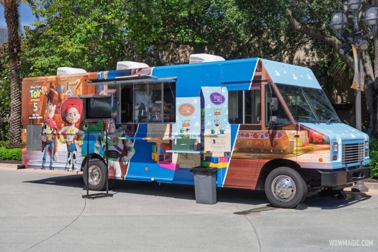 Toy Story 5 Coffee Truck Lands at Disney Springs