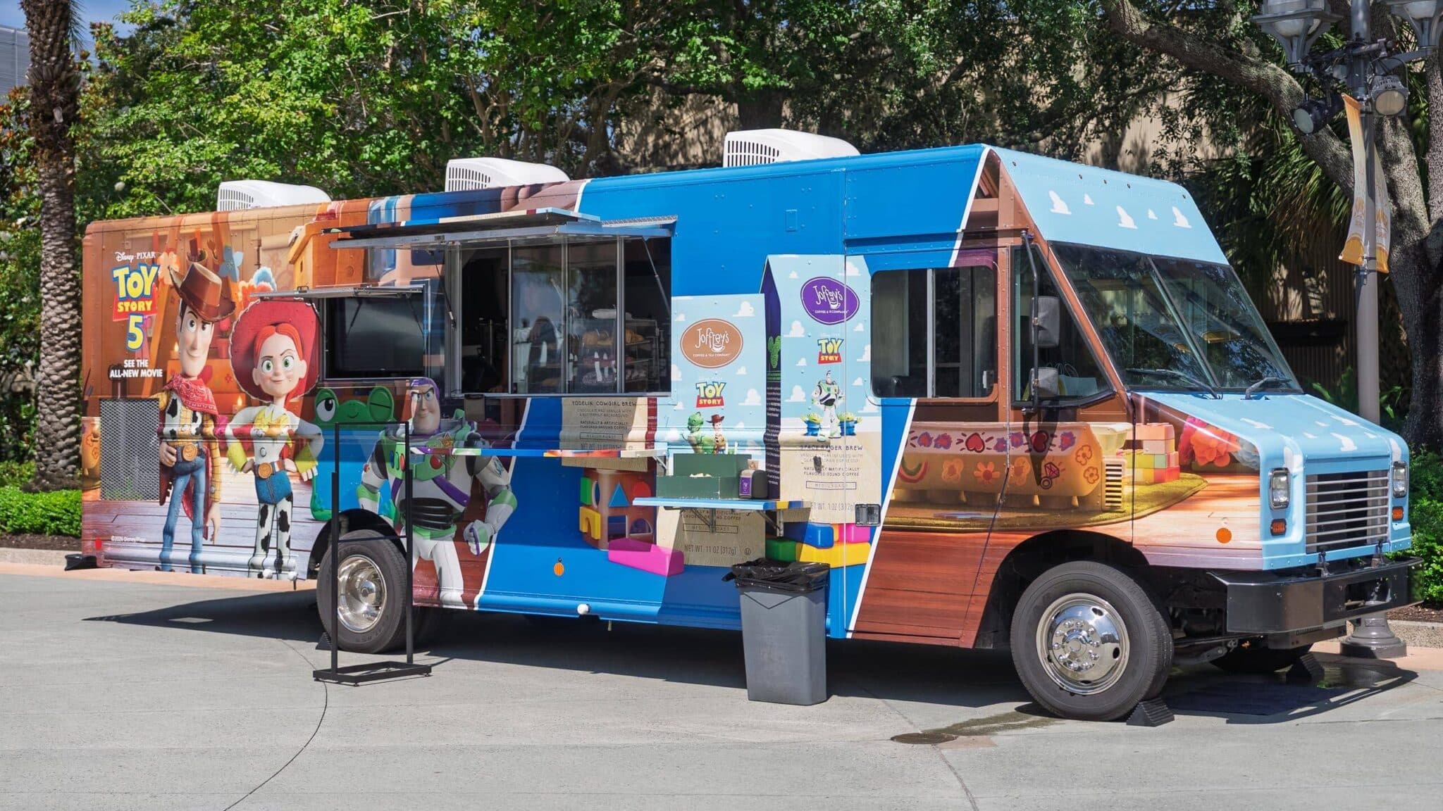 Toy Story 5 Joffrey's Coffee Truck at Disney Springs