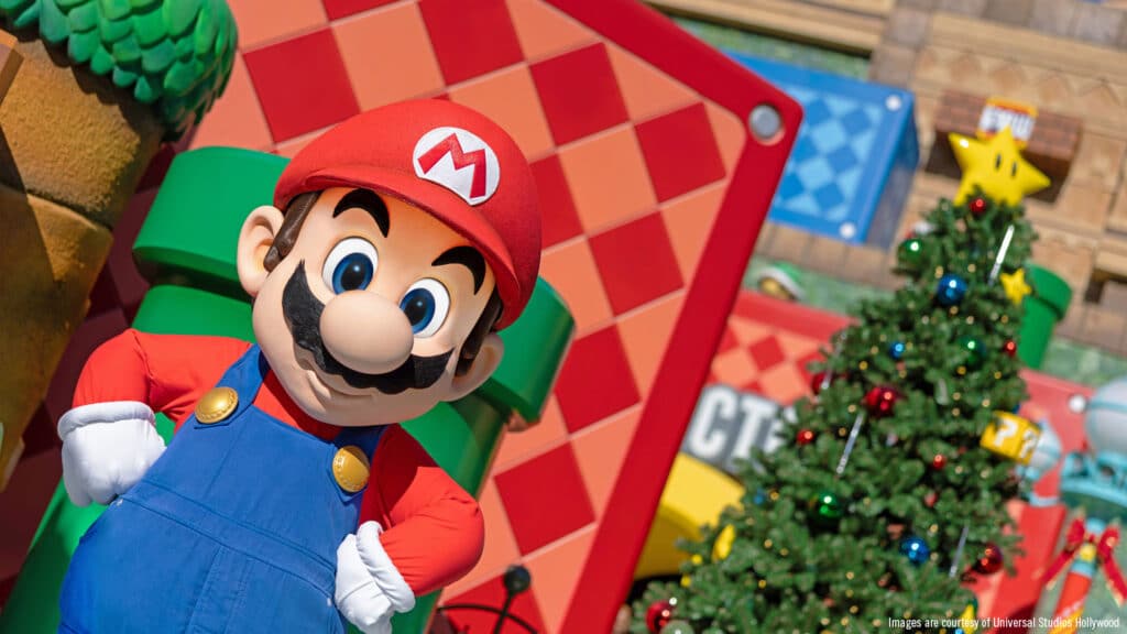 Holiday decor coming to Super Nintendo World at Epic Universe