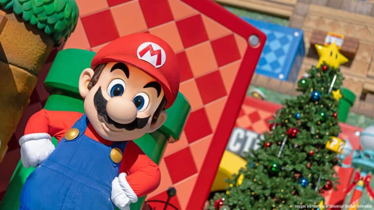 Holiday decor coming to Super Nintendo World at Epic Universe