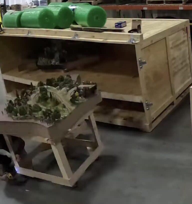 Walt Disney Imagineering packs Piston Peak model for D23
